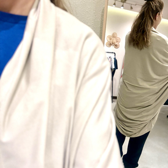 Bej- Oversize Modal Ceket