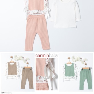 CARMİN BABY FIRFIRLI ÜÇLÜ TAKIM (12 AY)