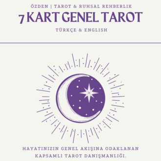 7 Kart Genel Tarot Bakımı