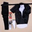 Deri Ceket Basic T-shirt Kombin