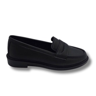 Kadın Rahat Comfort Taban Topuklu Hafif Bağcıksız Loafer Babet Kadın Ayakkabı