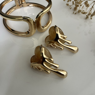 Gold kelepçe bileklik 