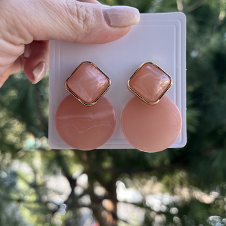 Soft pembe küpe