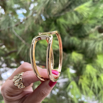 Gold kelepçe bileklik 