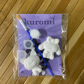 Kuromi 2 Objeli Boyama Seti