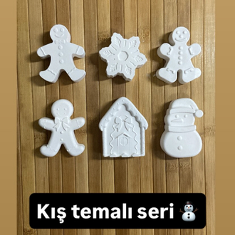 Kış Temalı Boyama Seti