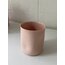 MONTE - Pembe Mat Porselen Bardak