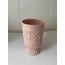 THOR - Pembe Mat Porselen Bardak