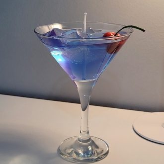 Blue margarita mum