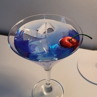 Blue margarita mum