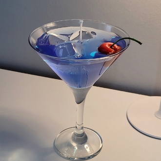 Blue margarita mum