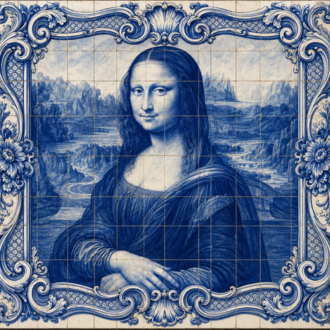 Mona Lisa – Leonardo da Vinci Masterpieces No.001 – Mona Lisa