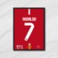 Manchester United - Cristiano Ronaldo Forma Tablo