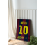 Barcelona Çubuklusu - Lionel Messi Forma Tablo