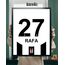 Beşiktaş Çubuklu Forma (21x30)