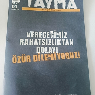Tayma 1. sayı