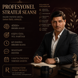 PROFESYONEL KOÇLUK SEANSI - Bu seans tavsiye değil, sana özel strateji oluşturma seansıdır.
