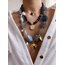 Forse Chain Lapis Necklace