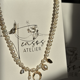 Moon Whisper Pearl Necklace