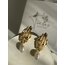 Carved Hand Figure Earrings