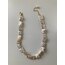Rectangle Keshi Pearl Necklace