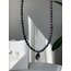 Passionate About Black Necklace