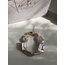 Rectangle Keshi Pearl Bracelet