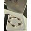 Warm Light Pearl Chain Bracelet