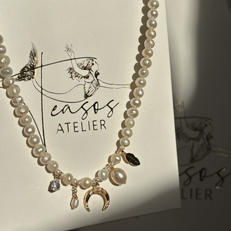 Moon Whisper Pearl Necklace