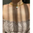 Exclusive Chain x Rectangle Pearl Necklace