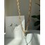 Oval Chain x Pearl Necklace