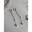Chain Pearl Drop Earrings