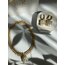 Exclusive Chain x Rectangle Pearl Necklace