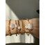 Thick Chain x Rectangle Keshi Pearl Bracelet No: 2