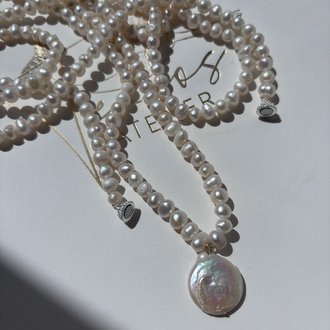 Super Long Baroque Pearl Necklace 