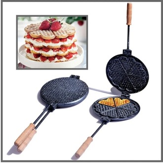 Ocak Üstü Waffle Granit Döküm Tartolet Kalıbı