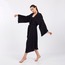 Classic Pamuklu Müslin Kimono Siyah