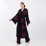 Red Eye Pamuklu Müslin Kimono Siyah Set