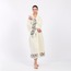Hitit Desenli Taş Baskılı Pamuklu Müslin Kimono