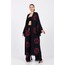 Red Eye Pamuklu Müslin Kimono Siyah