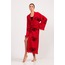 Eye Kırmızı Pamuklu Müslin Kimono
