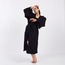 Classic Pamuklu Müslin Kimono Siyah