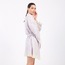Jakarlı Damask Pamuklu Müslin Kimono