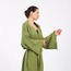 Classic Pamuklu Müslin Kimono Yeşil