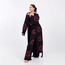 Red Eye Pamuklu Müslin Kimono Siyah Set