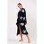Blue Eye Pamuklu Müslin Kimono Siyah