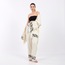 Hitit Desenli Taş Baskılı Pamuklu Müslin Kimono Takım