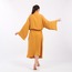 Classic Pamuklu Müslin Kimono Sarı