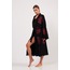 Red Tree Pamuklu Müslin Kimono Siyah