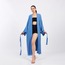 Blue Classic Pamuklu Müslin Kimono
